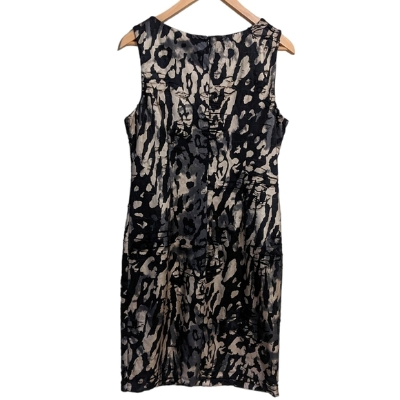 Frank Lyman unique distressed Dress size 10. Black and gold. Very femi… - Picture 3 of 13